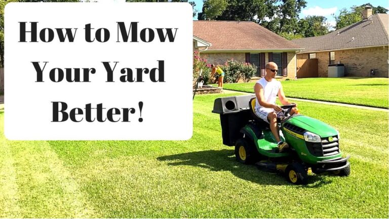 How To Mow A Lawn With A Riding Mower