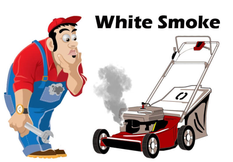 Is White Smoke From Lawnmower Dangerous