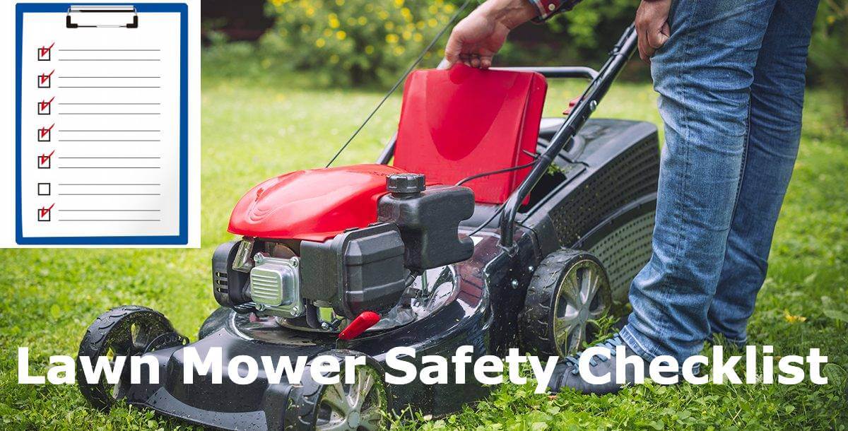 Lawn Mower Safety Checklist